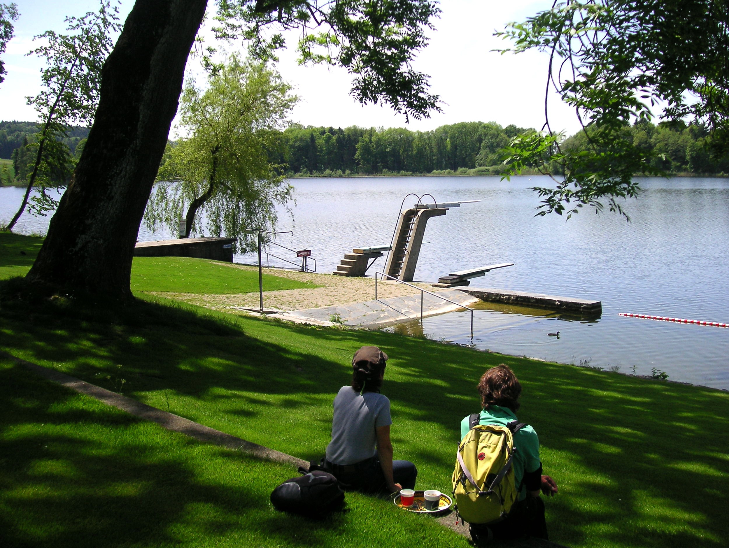 natursee mittelland zum schwimmen